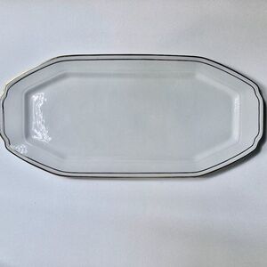 Vintage Royal Tognana Cream Porcelain Platter